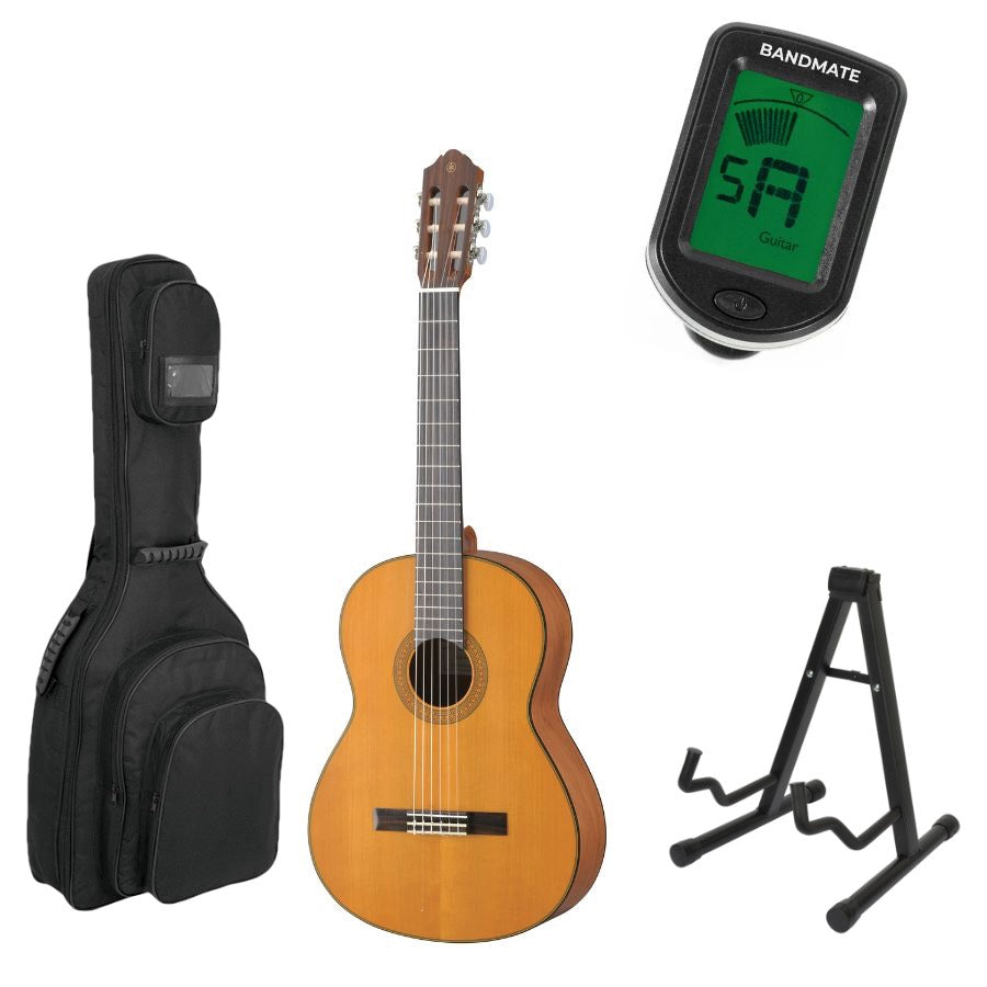 Yamaha CG122MC Spansk gitar startpakke