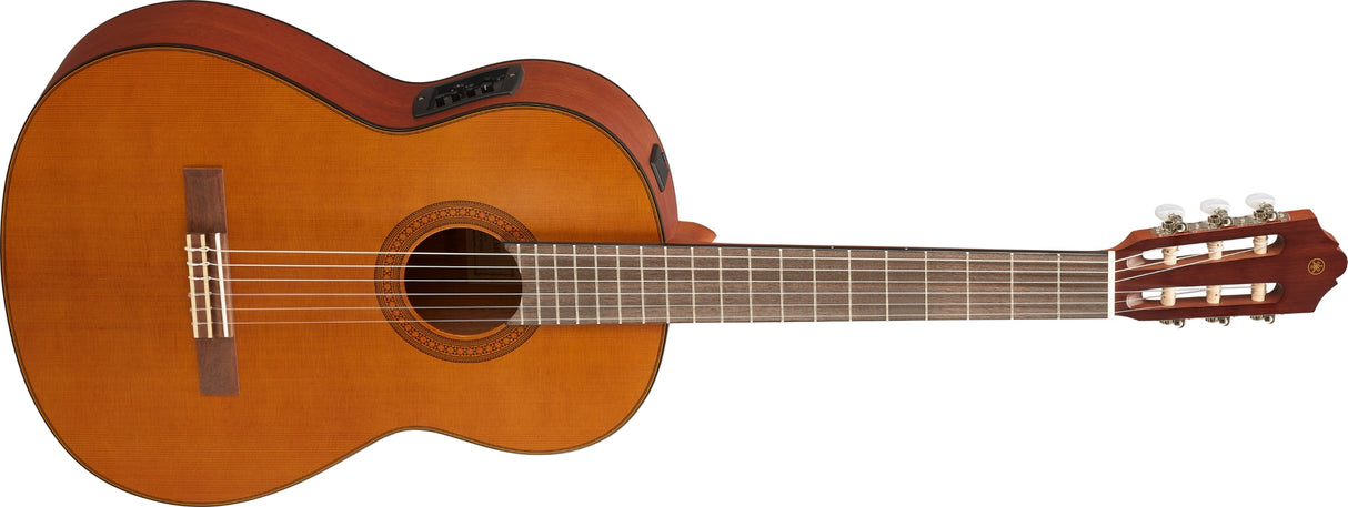 Yamaha CGX122MC klassisk spansk gitar (Cedar Natural)
