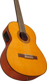 Yamaha CGX122MS klassisk spansk gitar (gran natur)