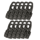 Molton Clips Midi 10 stk. (Svart)