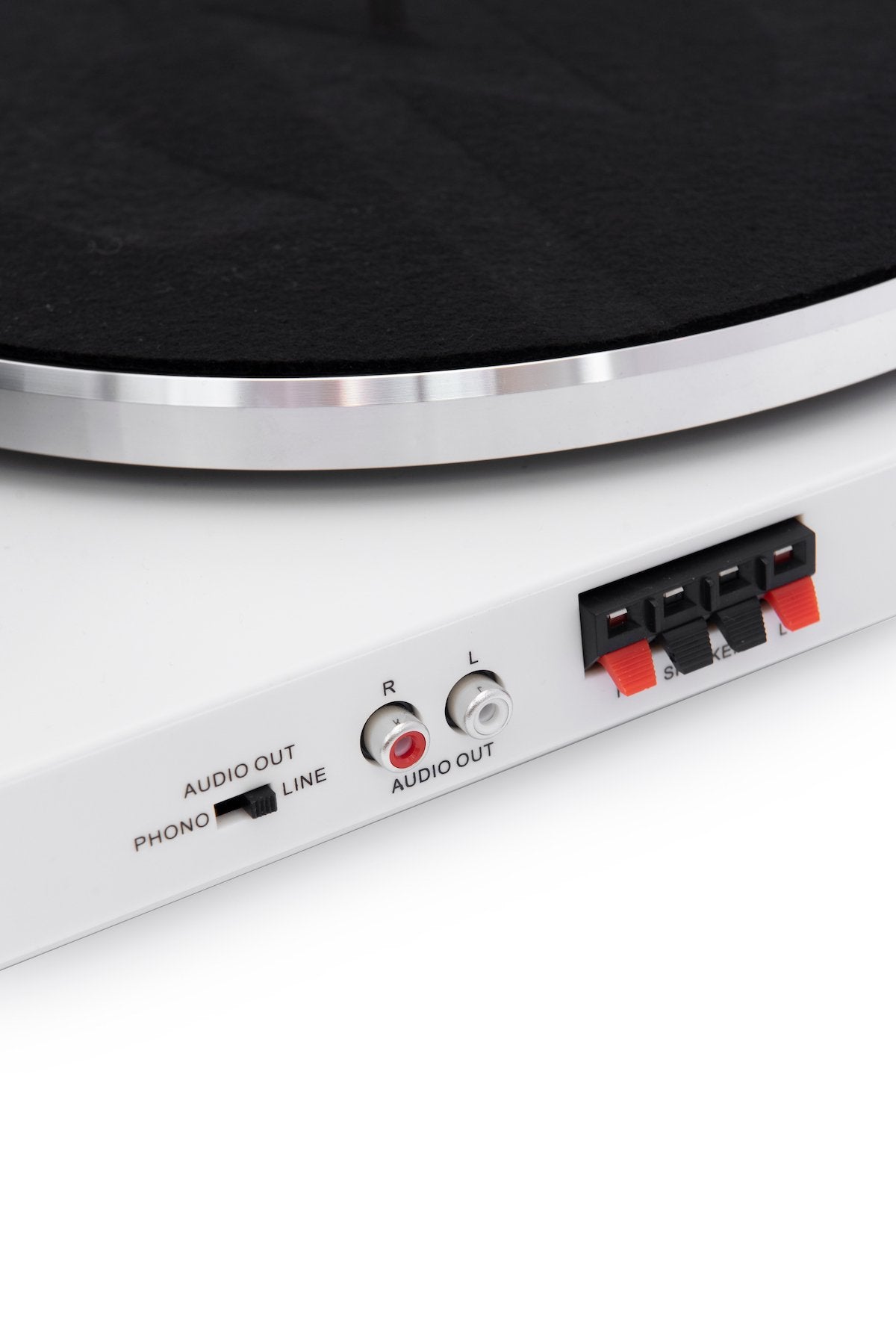Crosley T150 platespiller med høyttalere (hvit)