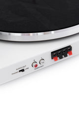 Crosley T150 platespiller med høyttalere (hvit)