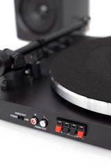Crosley T150 platespiller med høyttalere (svart)