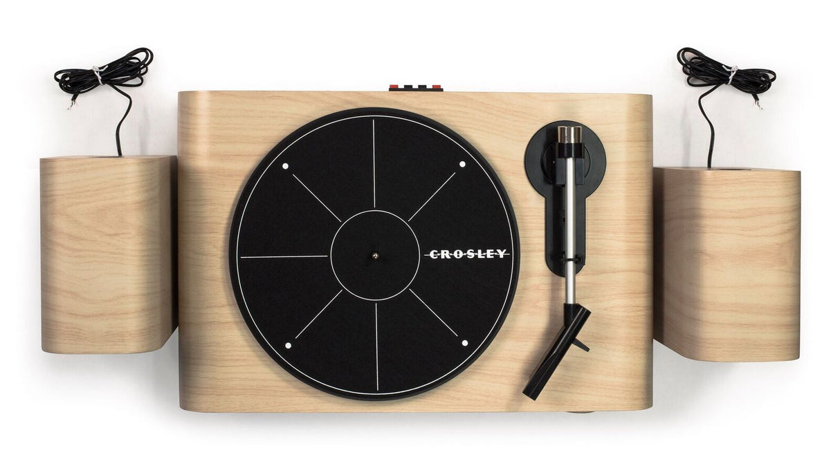 Crosley Gig platespiller med høyttalere (naturlig)