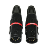 DMX Terminator 5-pinners 110 Ohm (sett med 2)
