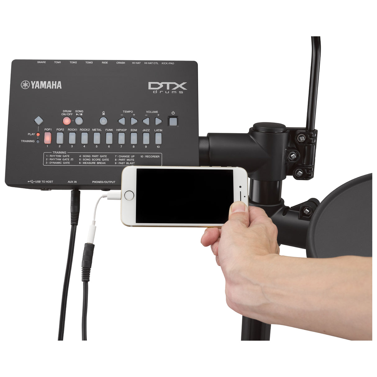 Yamaha DTX452K elektrisk trommesett