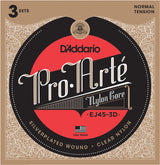 Daddario EJ45-3D gitarstrenger 3-pack (normal spenning, 0280-043)