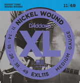 Daddario EXL115 gitarstrenger (medium, 1149)