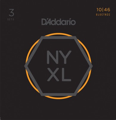 Daddario NYXL gitarstrenger 3-pack (10-46)