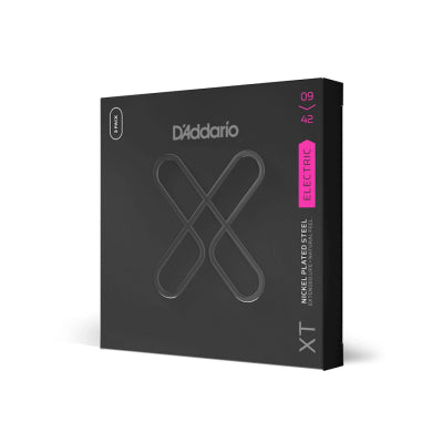 Daddario XTE-belagt gitarstrenger 3-pack (09-42)