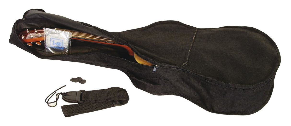 DiMavery AC-303 klassisk spansk gitar 1/2 (naturlig)