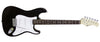 DiMavery ST-203 elektrisk gitar (svart)
