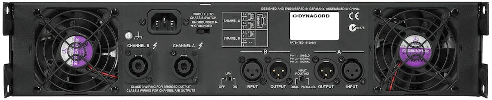 Dynacord SL 2400 effektforsterker