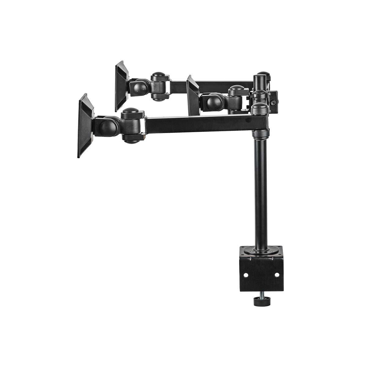 Ergonomisk skjermbrakett for 3 skjermer (14-24")