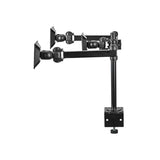 Ergonomisk skjermbrakett for 3 skjermer (14-24")