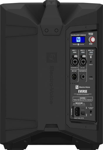 Electro-Voice EVERSE8 aktiv PA-høyttaler (svart)
