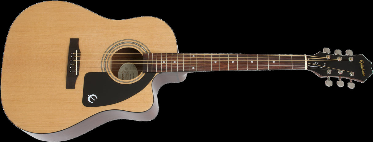 Epiphone AJ-100CE Western gitar (naturlig)