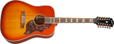 Epiphone Hummingbird 12-strengs Western gitar ( Aged Cherry Sun)