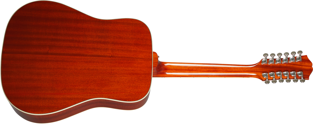 Epiphone Hummingbird 12-strengs Western gitar ( Aged Cherry Sun)