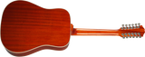 Epiphone Hummingbird 12-strengs Western gitar ( Aged Cherry Sun)