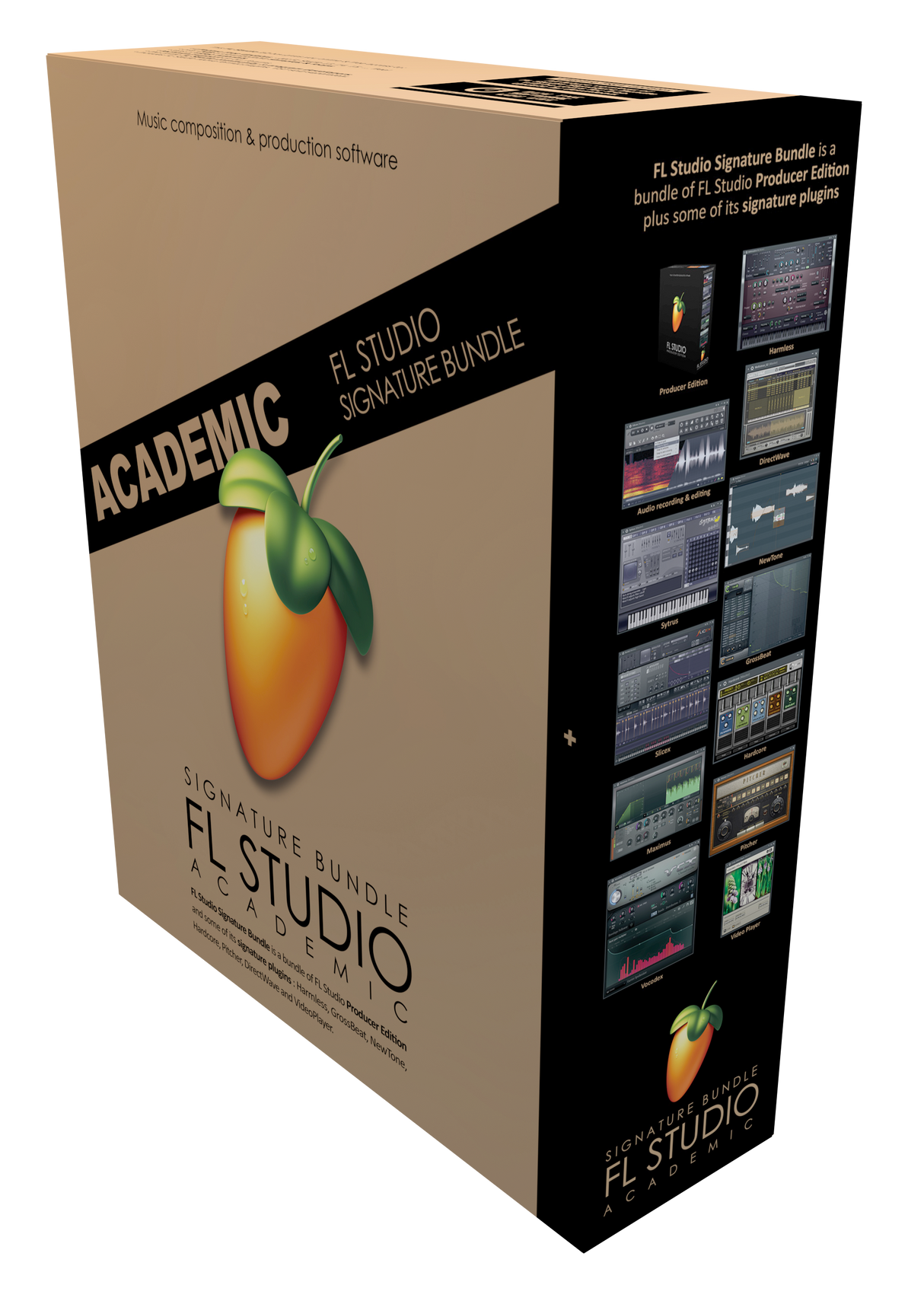 FL Studio Signature bundle 5 User EDU v20 + (Last ned)