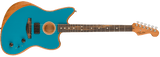 Fender American Acoustasonic Jazzmaster elektrisk gitar (Ocean Turquoise )