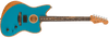 Fender American Acoustasonic Jazzmaster elektrisk gitar (Ocean Turquoise )