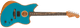 Fender American Acoustasonic Jazzmaster elektrisk gitar (Ocean Turquoise )