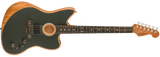 Fender American Acoustasonic Jazzmaster elektrisk gitar (Tungsten)