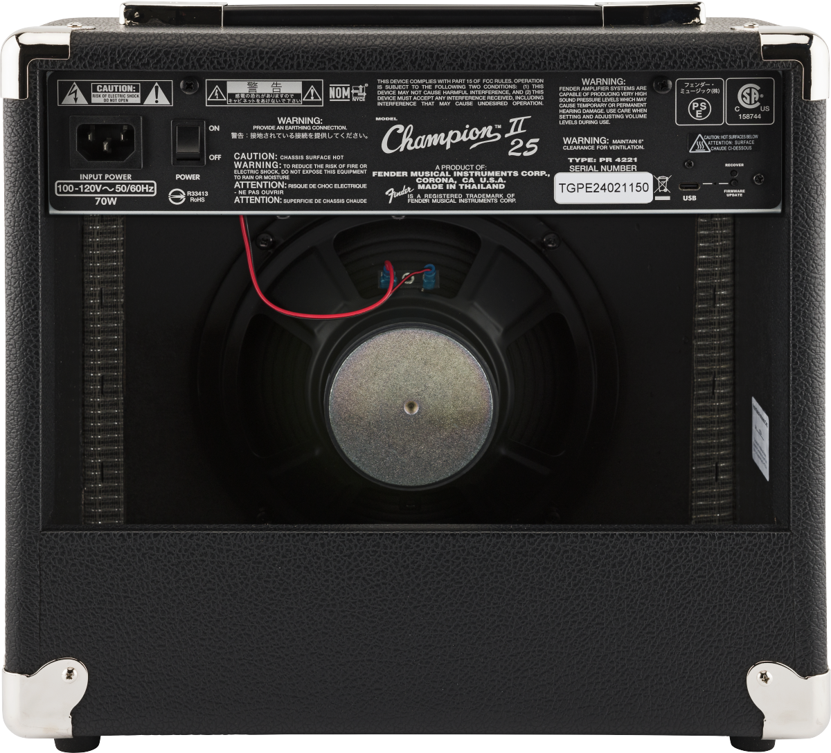 Fender Champion II 25 gitarforsterker