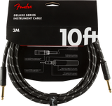 Fender Deluxe gitarkabel ( Black tweed, 3m)