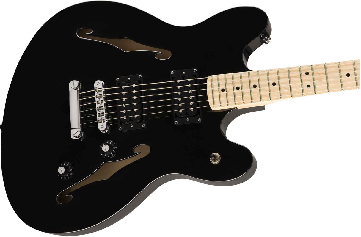 Fender Squier Affinity Starcaster elektrisk gitar (svart)
