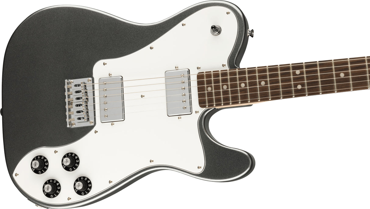 Fender Squier Affinity Telecaster Deluxe elektrisk gitar ( Charcoal Frost Metallic )