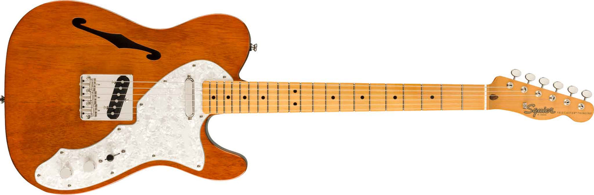 Fender Squier Classic Vibe '60s Custom Telecaster Thinline elektrisk gitar (naturlig)