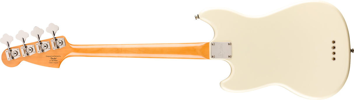 Fender Squier Classic Vibe '60s Mustang elektrisk bass (olympisk hvit)