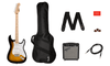 Fender Squier Sonic Stratocaster elektrisk gitar startpakke ( Sunburst )