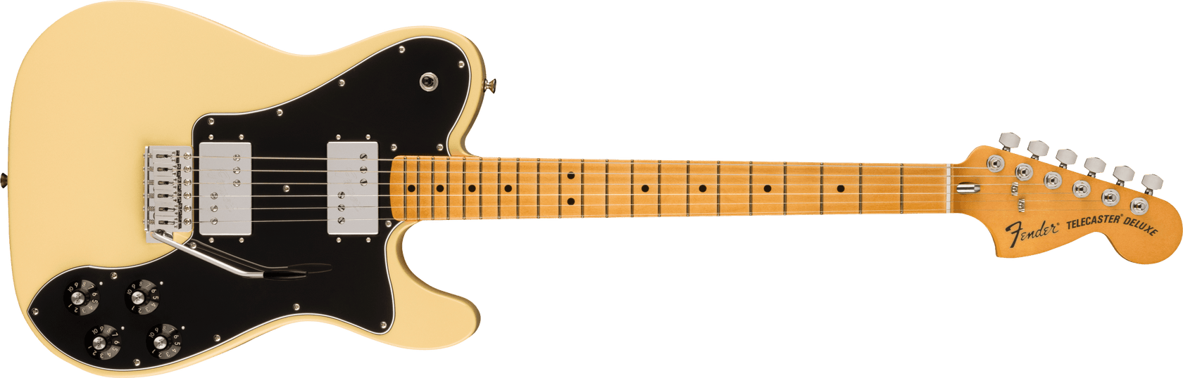 Fender Vintera II '70s Telecaster Deluxe elektrisk gitar ( Vintage White )