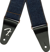 Fender x Wrangler Denim gitarstropp (Mørk Indigo, 2")