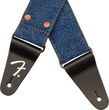 Fender x Wrangler Denim gitarstropp (Indigo, 2")