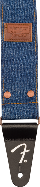 Fender x Wrangler Denim gitarstropp (Indigo, 2")