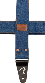 Fender x Wrangler Denim gitarstropp (Indigo, 2")