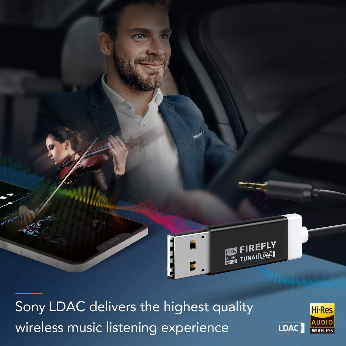 Firefly LDAC Bluetooth mottaker