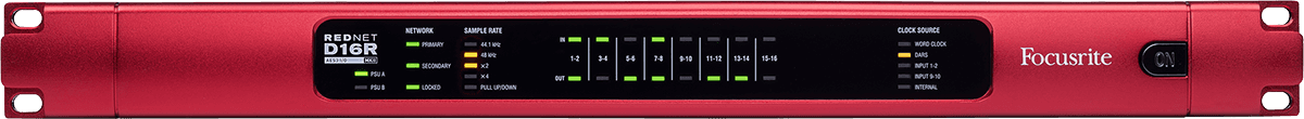 Focusrite RedNet D16R mkII Dante- Interface
