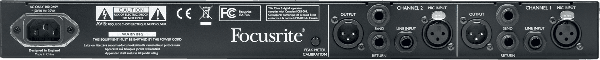 Focusrite ISA TWO mikrofonforforsterker