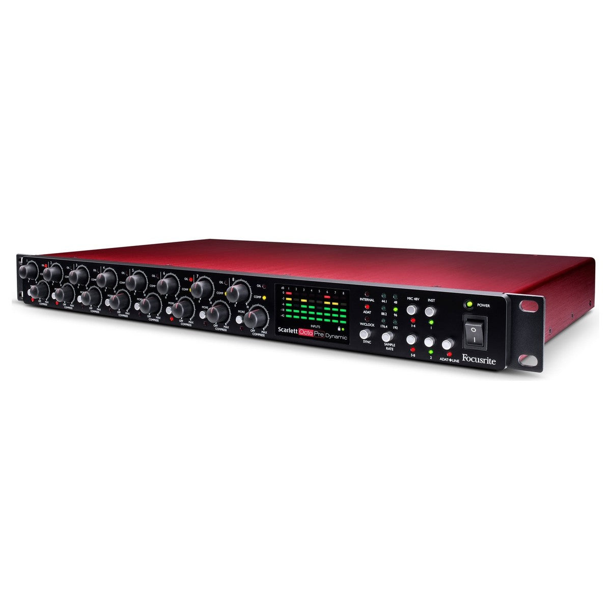 Focusrite Scarlett Octopre dynamisk mikrofonforforsterker
