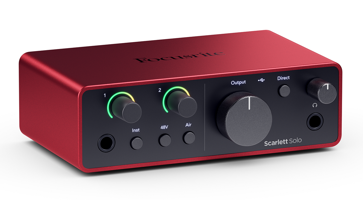 Focusrite Scarlett Solo 4. generasjons lydkort