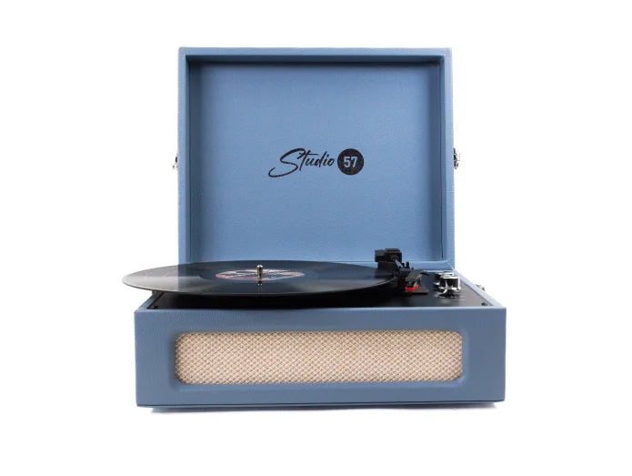 Studio 57 Groovy platespiller (blå)