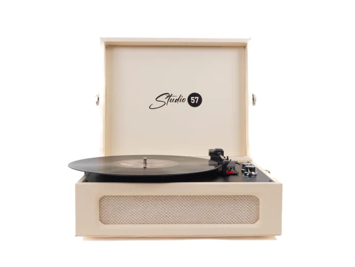 Studio 57 Groovy platespiller (Cream)