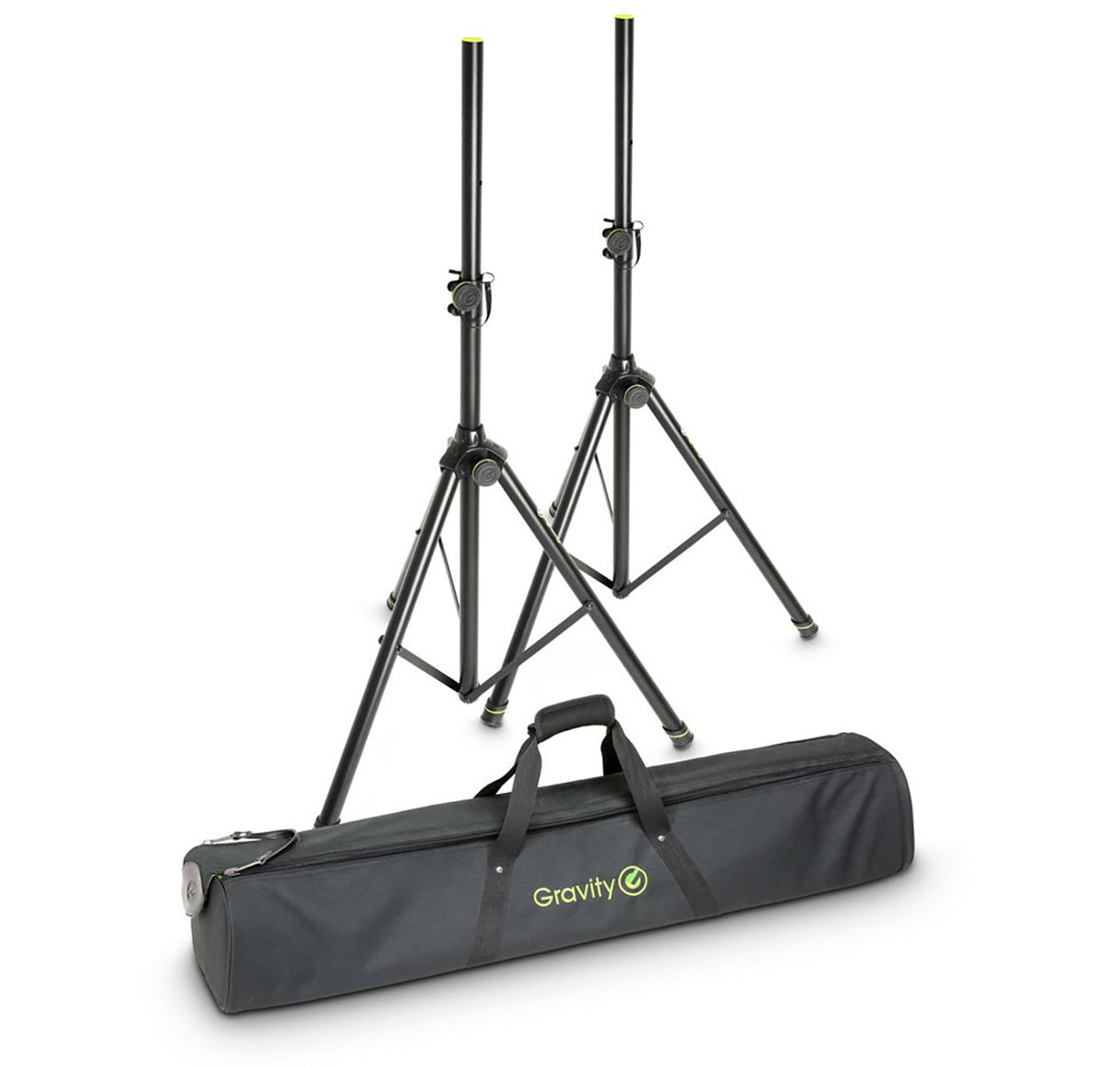 Gravity 2 høyttalerstativ med bag (50 kg, 1,92 m)