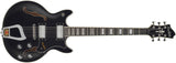 Hagstrom Alvar elektrisk gitar (svart)
